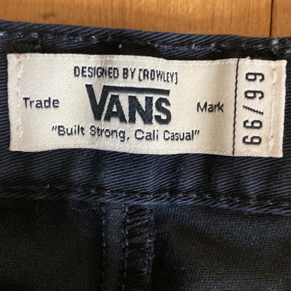 Vans black raw hem shorts | Men's size 36 - Picture 8 of 13